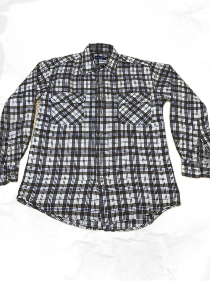 Uniqlo flannel sleeve long shirt photo 1
