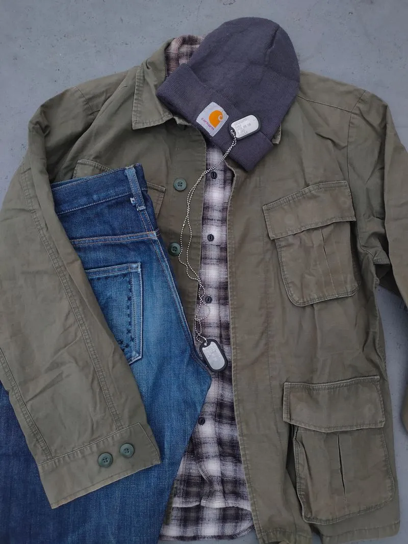8seconds Vintage Y2K Cardigan Pria green photo 1