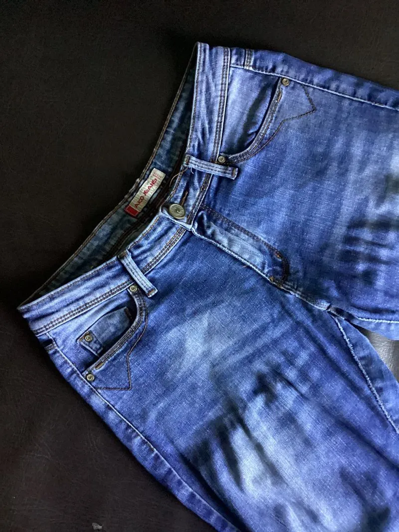 Jeans Short Bawahan celana ako blue denim photo 1