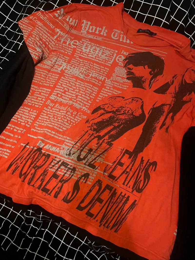 Red Graphic Tee photo 1