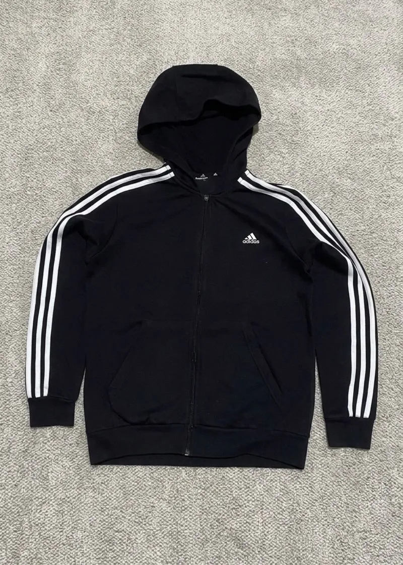 ZIP HOODIE ADIDAS 3STRIPE, size S photo 1