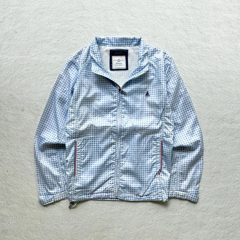 BeanPole Plaid Windbreaker Jacket photo 1