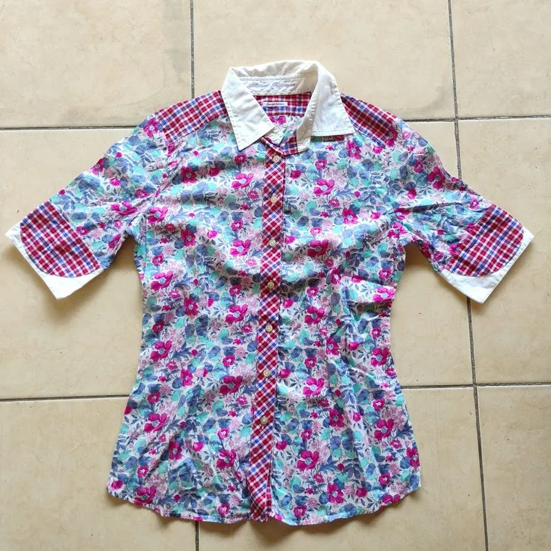 robert friedman vintage floral blouse women special edition photo 1
