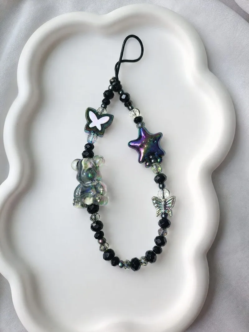 Phonestrap dreamy black photo 1