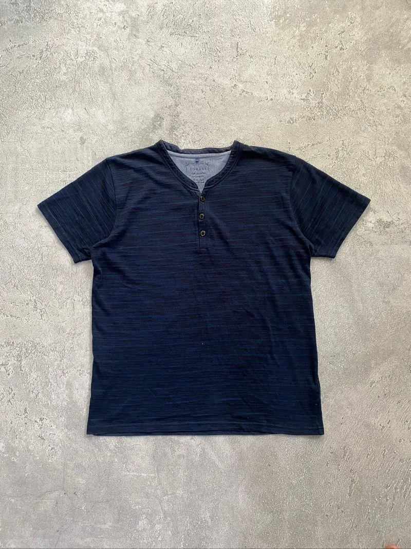 Y2K Henley Shirt by Foravi Brad Pitt Style photo 1
