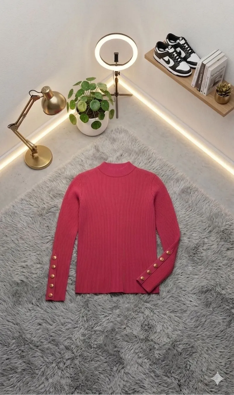 Hana Styles- Atasan Rajut Knit Top Model Inner atau Manset  photo 1
