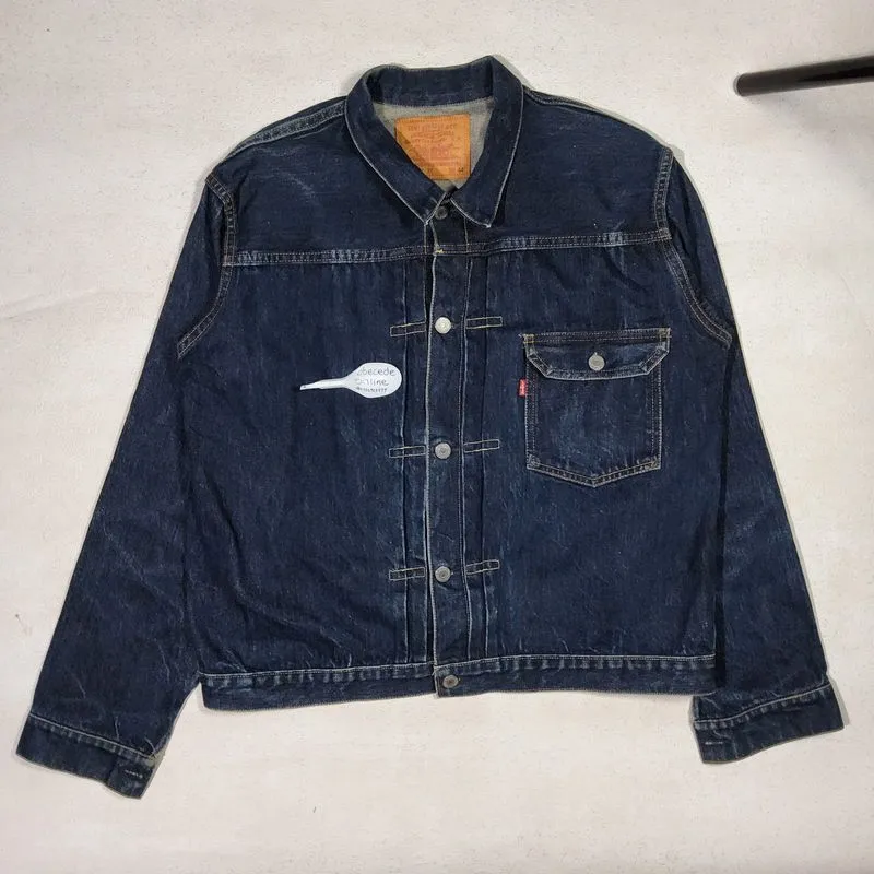 LEVIS BIG E  type 1 506XX denim jacket  MADE IN USA size 44 photo 1