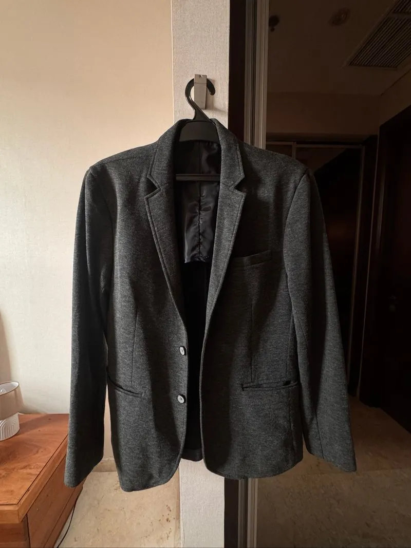 The Executive Dark Grey Jacket photo 1