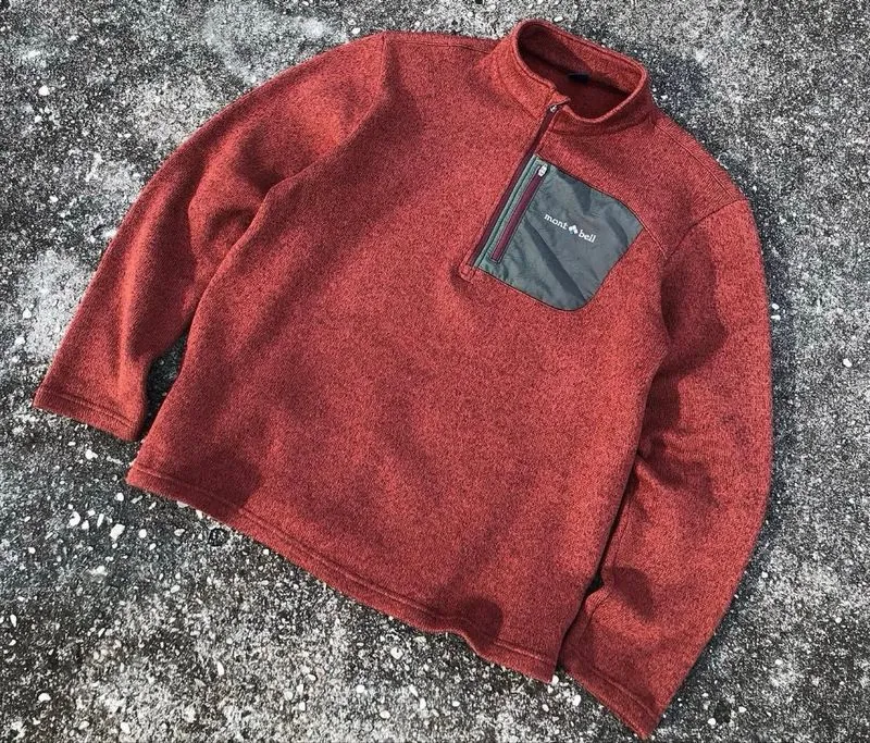 Montbell half zip sherpa photo 1