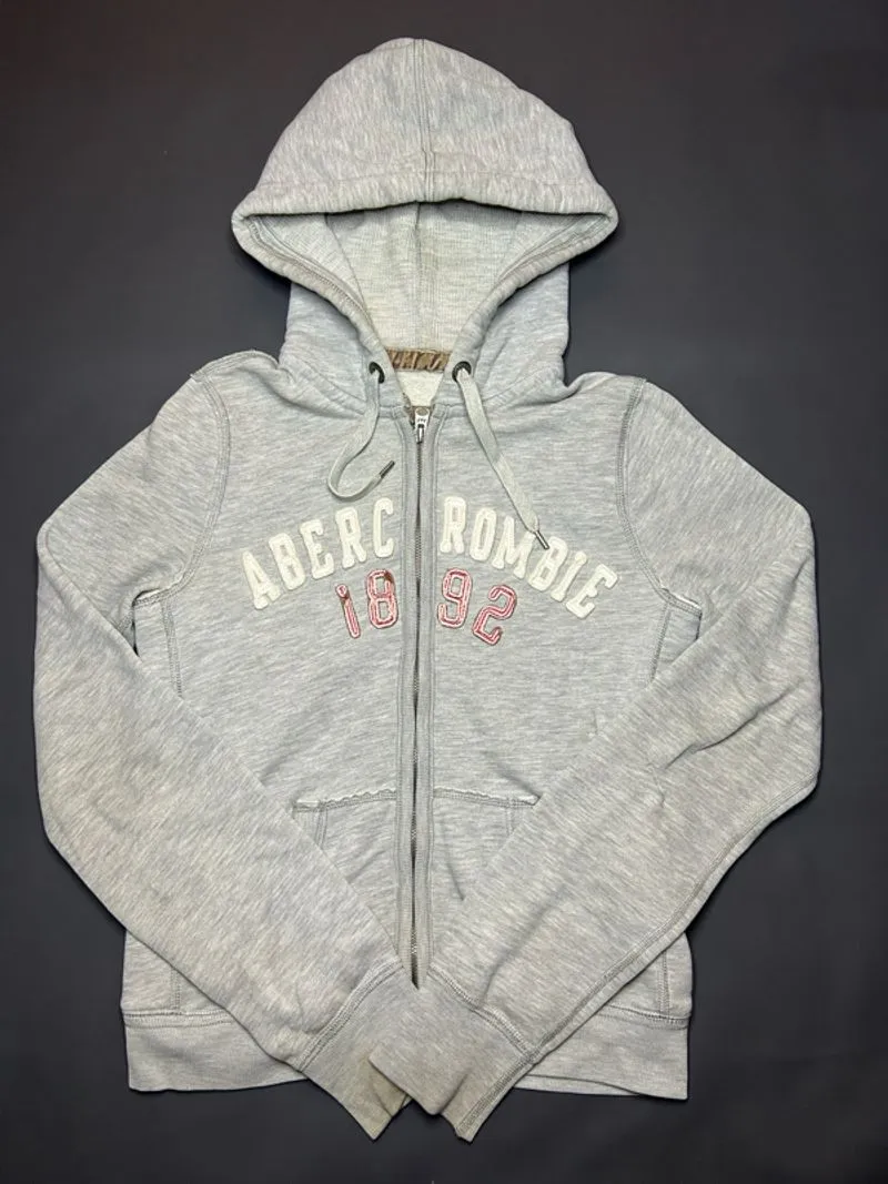 Y2K Abercrombie & Fitch Zip Hoodie photo 1