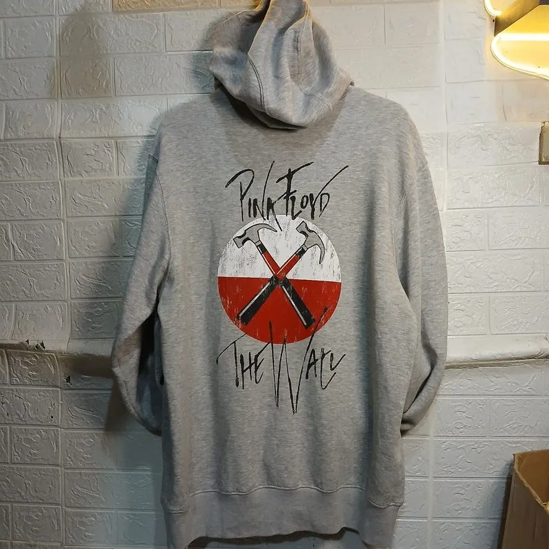Sweater Hoodie Official Pink Floyd Band Grey Size XL fit XXL photo 1