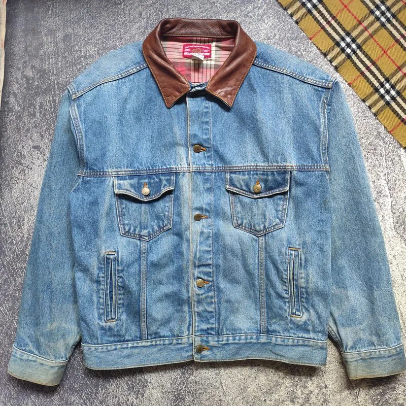Marlboro Vintage Denim jacket Pria blue photo 1