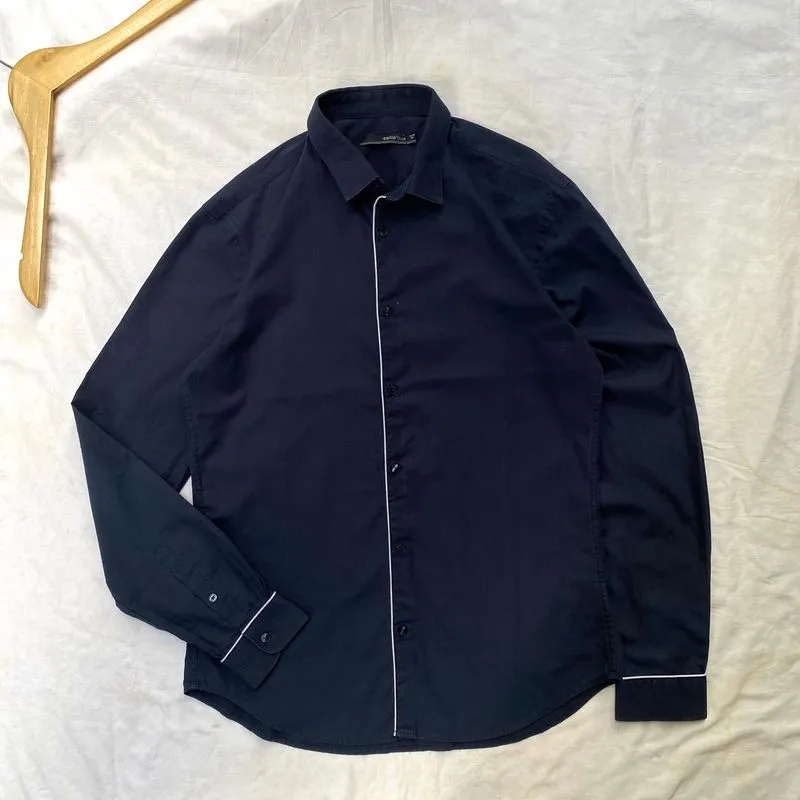 Celio Club Long Sleeve Shirt Black photo 1