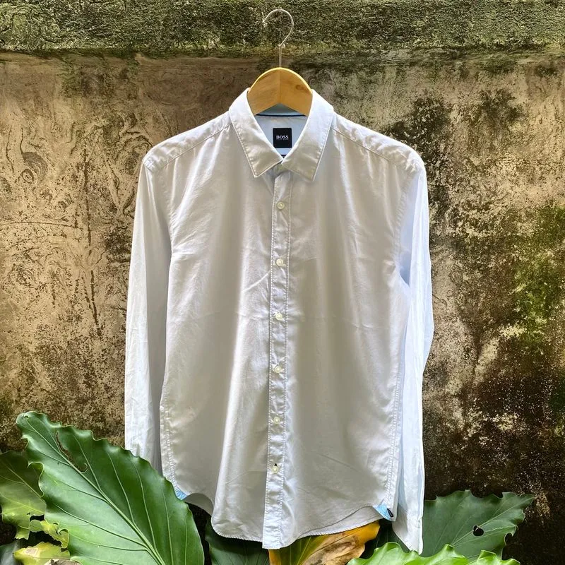 Hugo Boss Long Sleeve Shirt Soft Blue photo 1