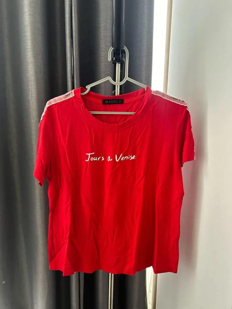 Kaos top merah bkk photo 1