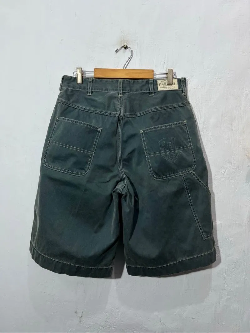 Polo Jeans Company Jort Pants Sunfaded Green Unisex photo 1