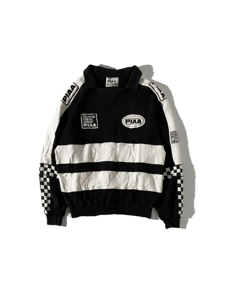 Crewneck Sweatshirt Vintage Piaa Motor Sports Made in Japan photo 1