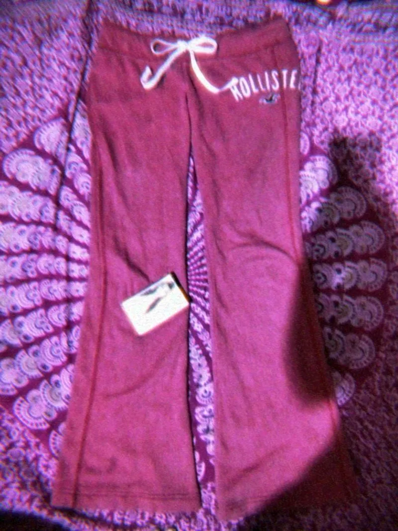 Hollister Pink Sweatpants lowrise (Rare) photo 1