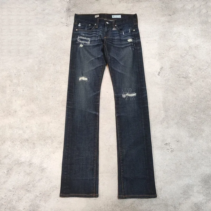 Theory Ag Denim Pants Distressed Style Ifsixwasnine  photo 1