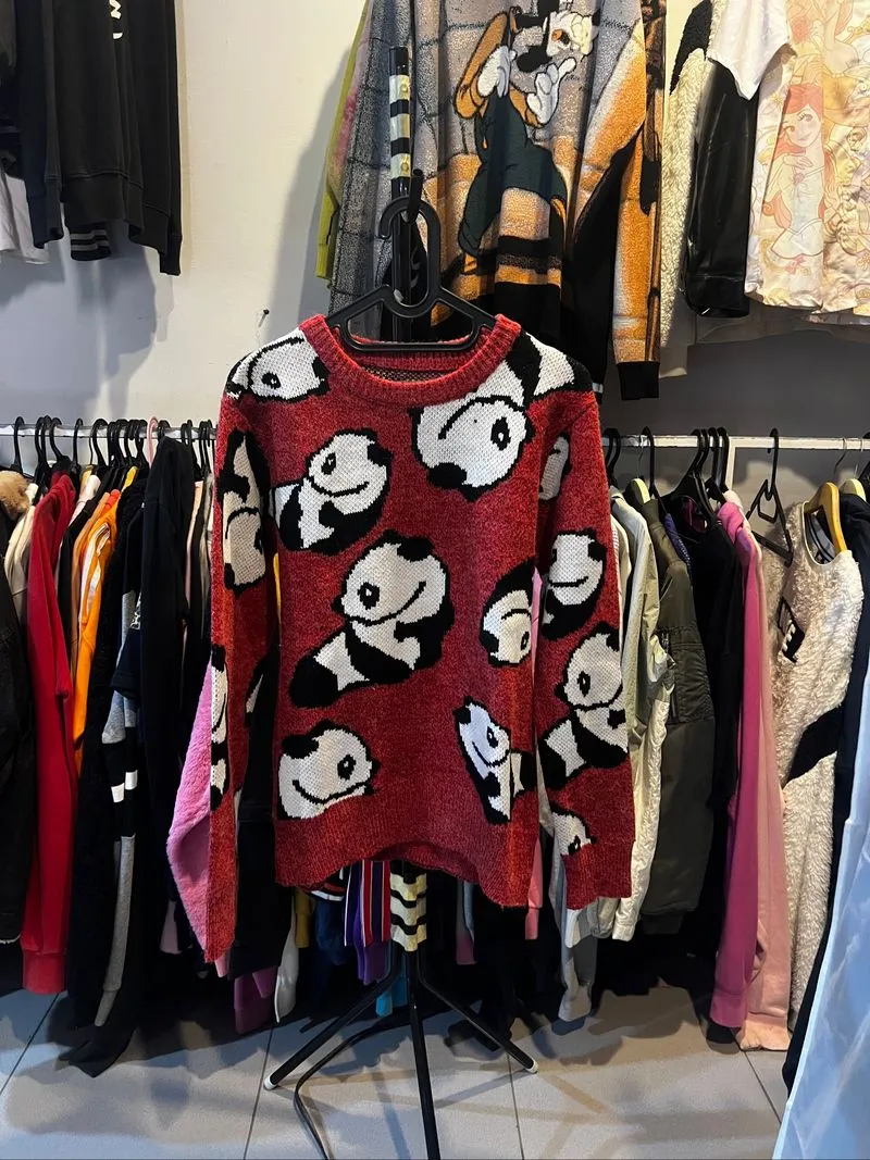 Sweater rajut motif//rajut karakter photo 1