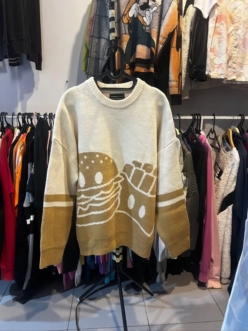 Sweater rajut motif//rajut karakter photo 1