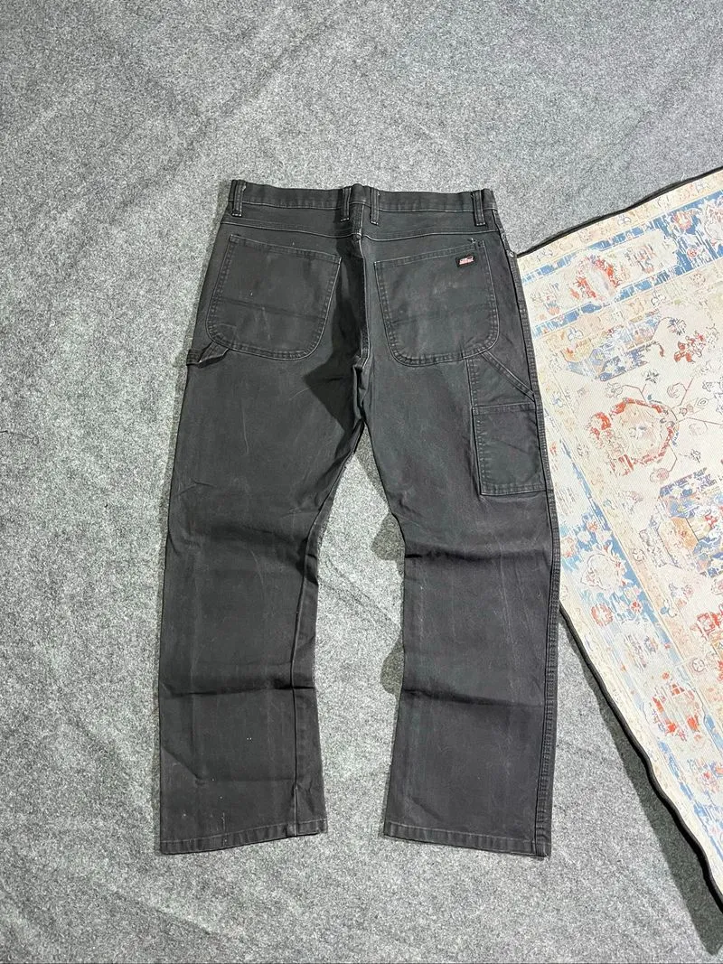 Dickies - Carpenter Duck Canvas Black Utility Work Pants EU1 photo 1