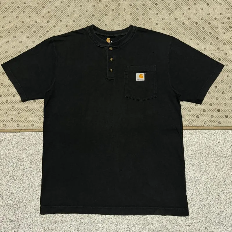 Carhartt Streetwear Casual Casual shirt Pria black photo 1