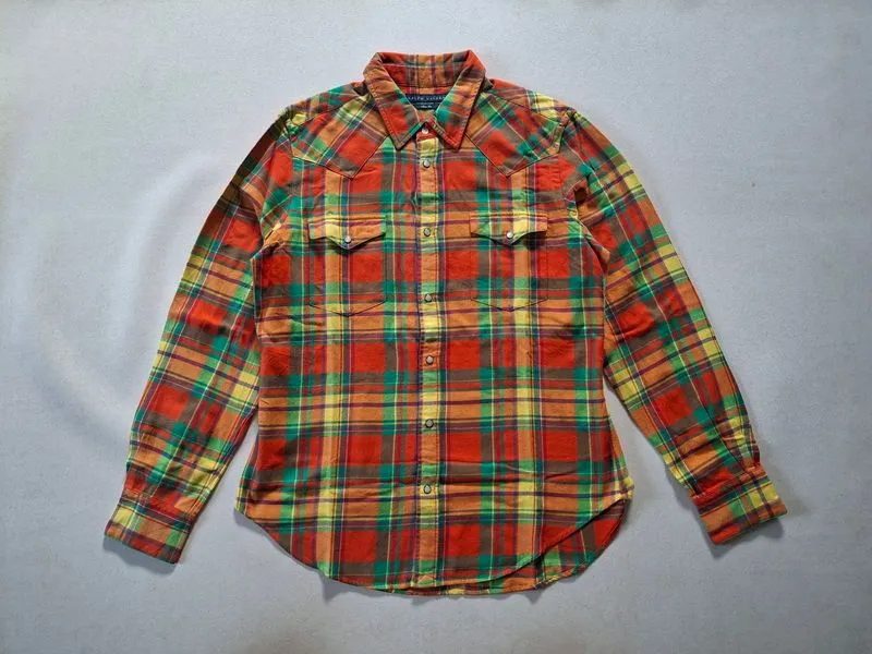 KEMEJA FLANEL RALPH LAUREN ORIGINAL 100% photo 1