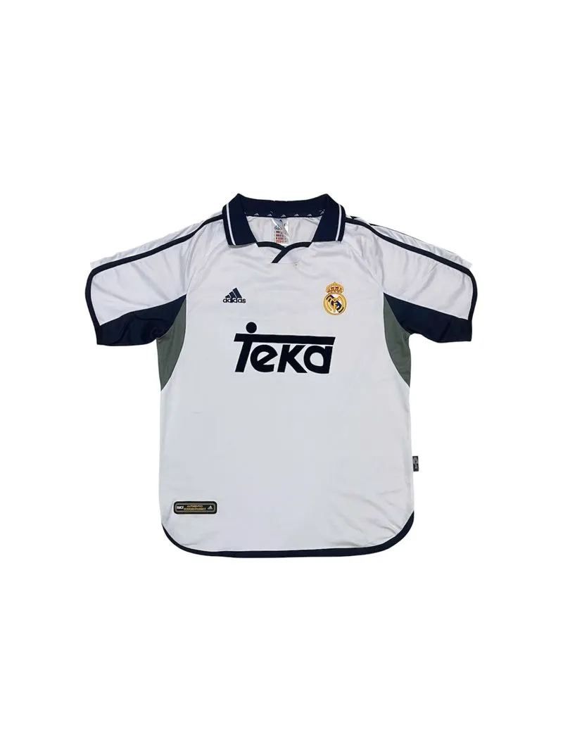 Jersey Home Real Madrid 2000/01 Retro Vintage - Adidas photo 1