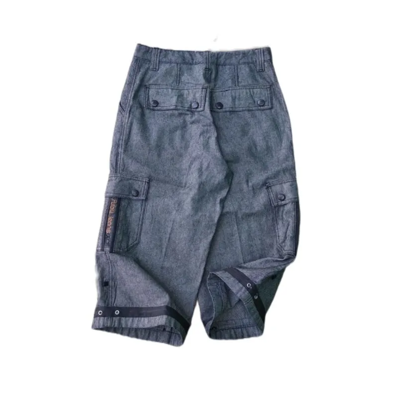 FUBU Y2K Skater Short Pria black gray photo 1