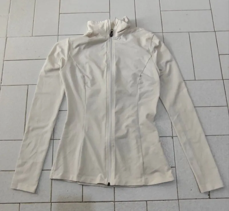 Jaket Sport Running Body Fit STL Putih photo 1