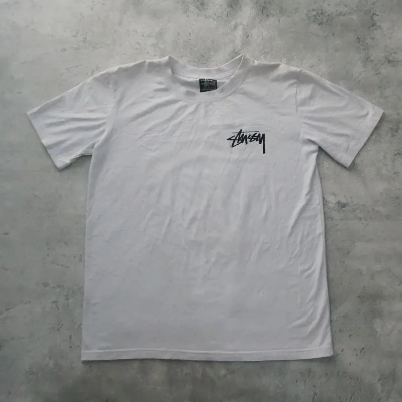 Stussy ITP Flower White Tee in white colour photo 1