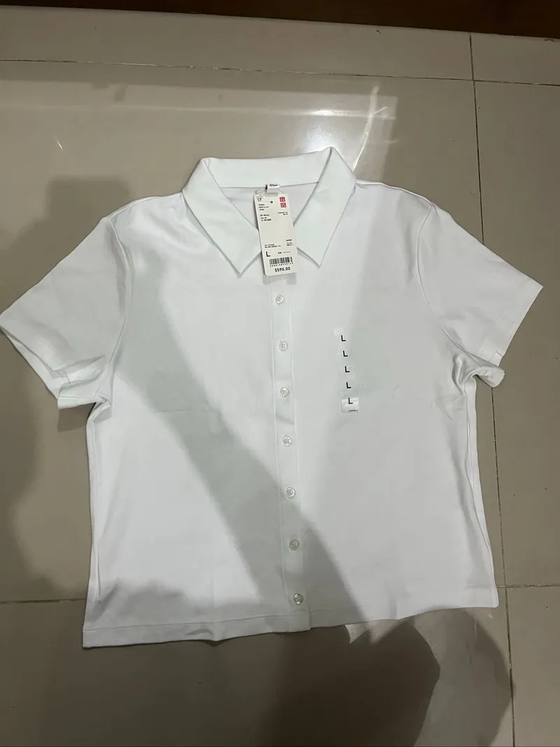 Uniqlo Women’s Mini Polo T-Shirt  photo 1