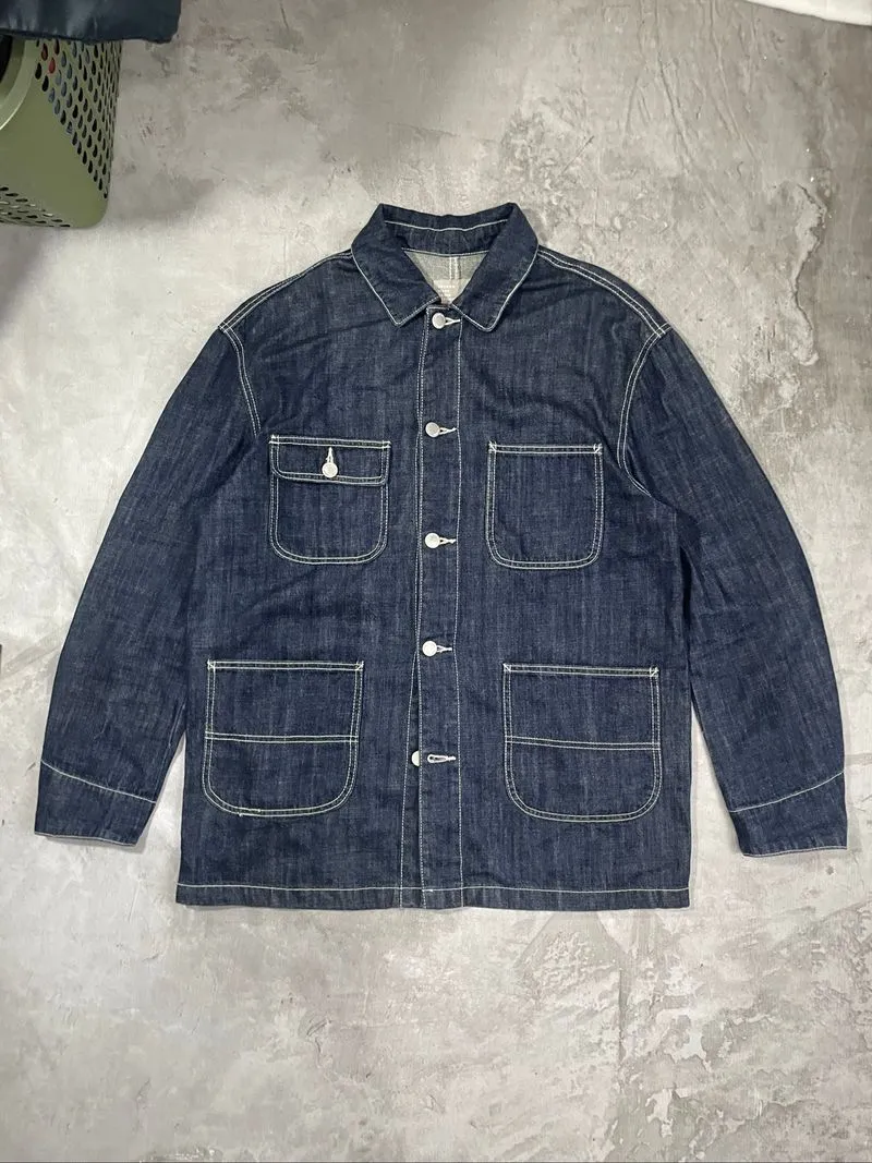 Spao Chore Jacket Blue Denim photo 1
