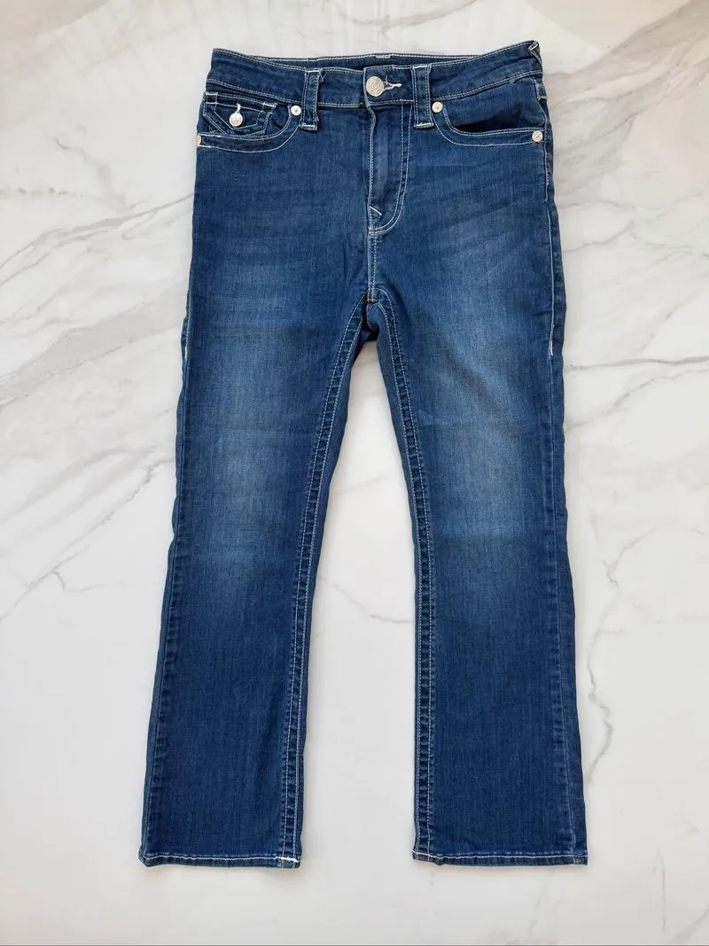 True religion denim boot cut flare woman y2k  photo 1