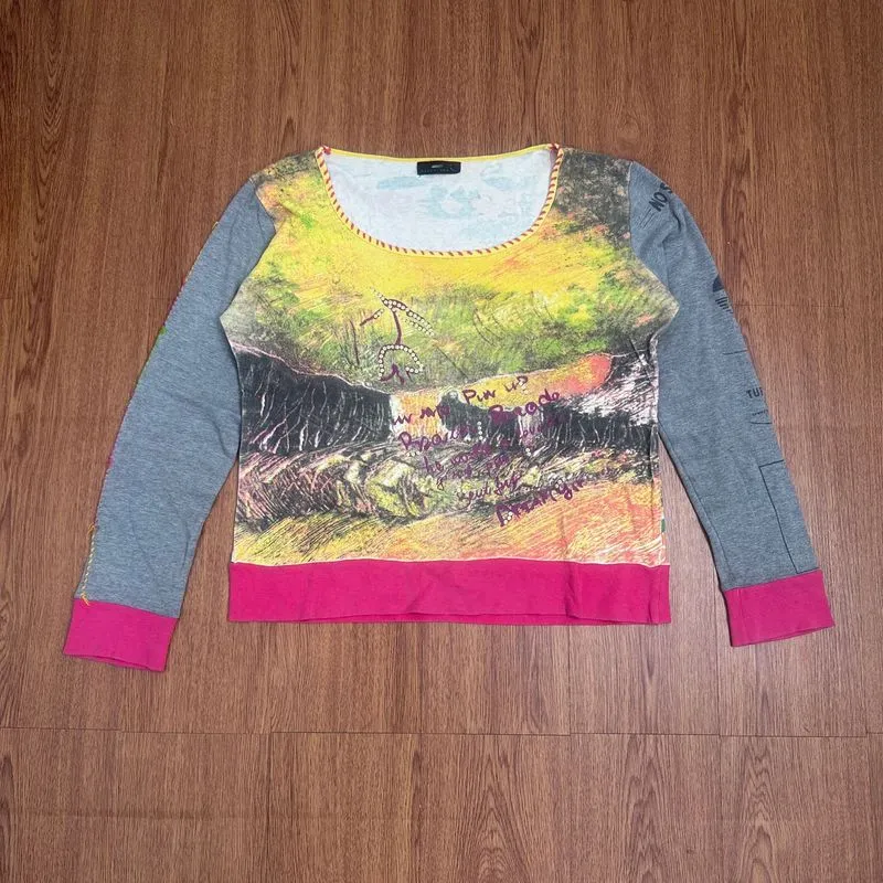 Custo barcelona abstract longsleeve photo 1