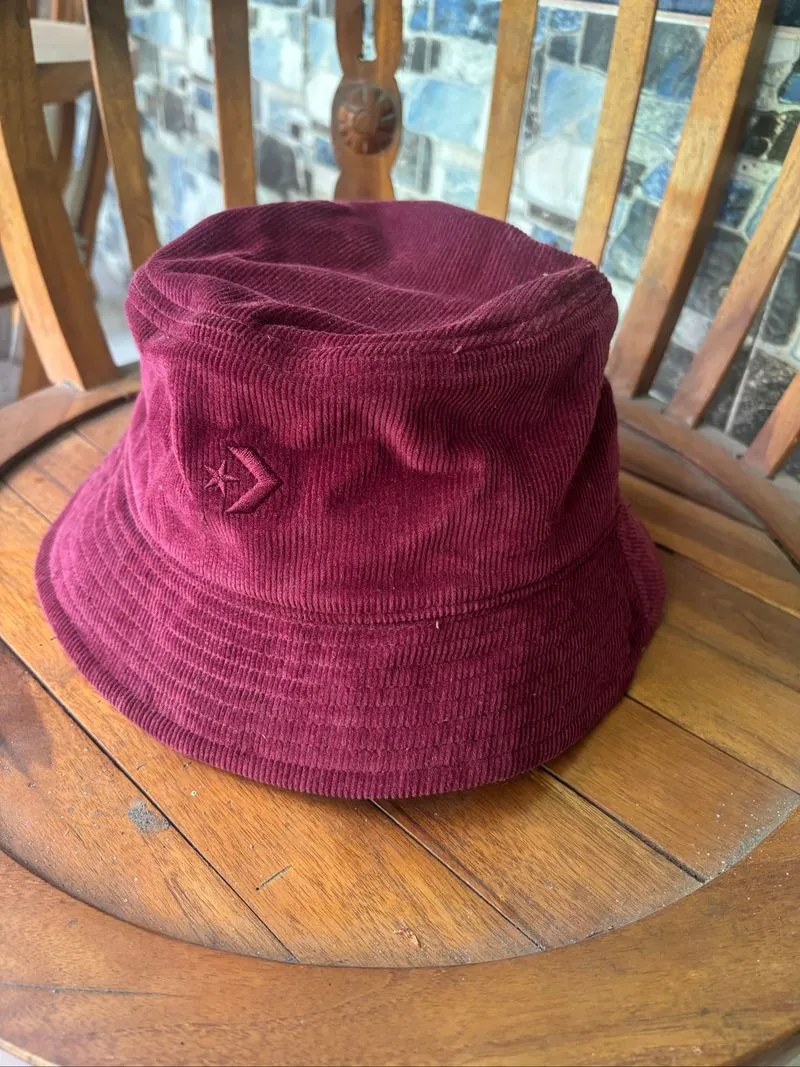 Converse corduroy bucket hat photo 1