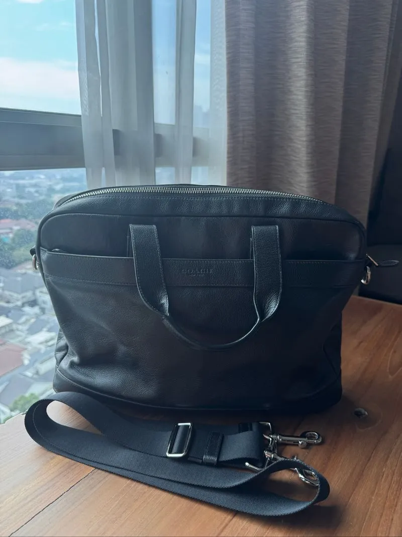 Laptop Briefcase Tas Laptop Coach  photo 1