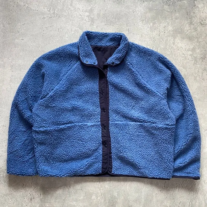 Sportswear Casual Fleece Pria navy blue photo 1
