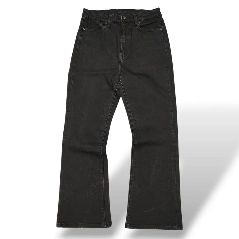 Uniqlo slim flared jeans photo 1