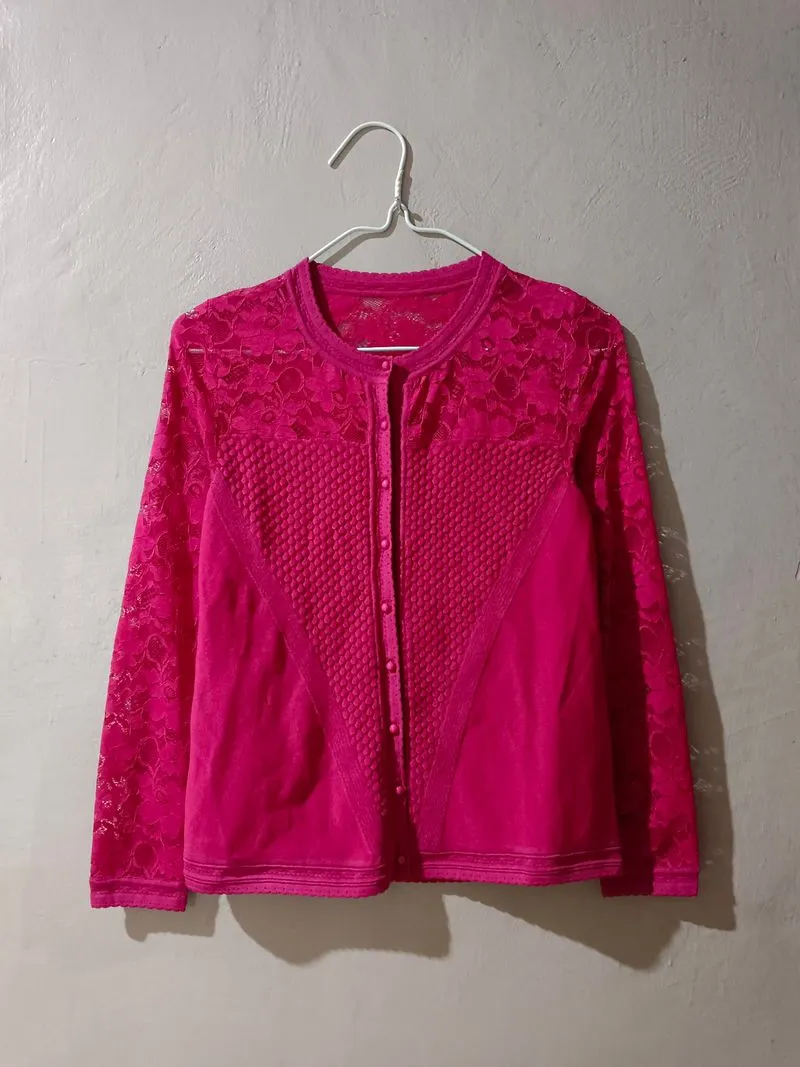 Outer Atasan Cardigan Brokat Cantik photo 1