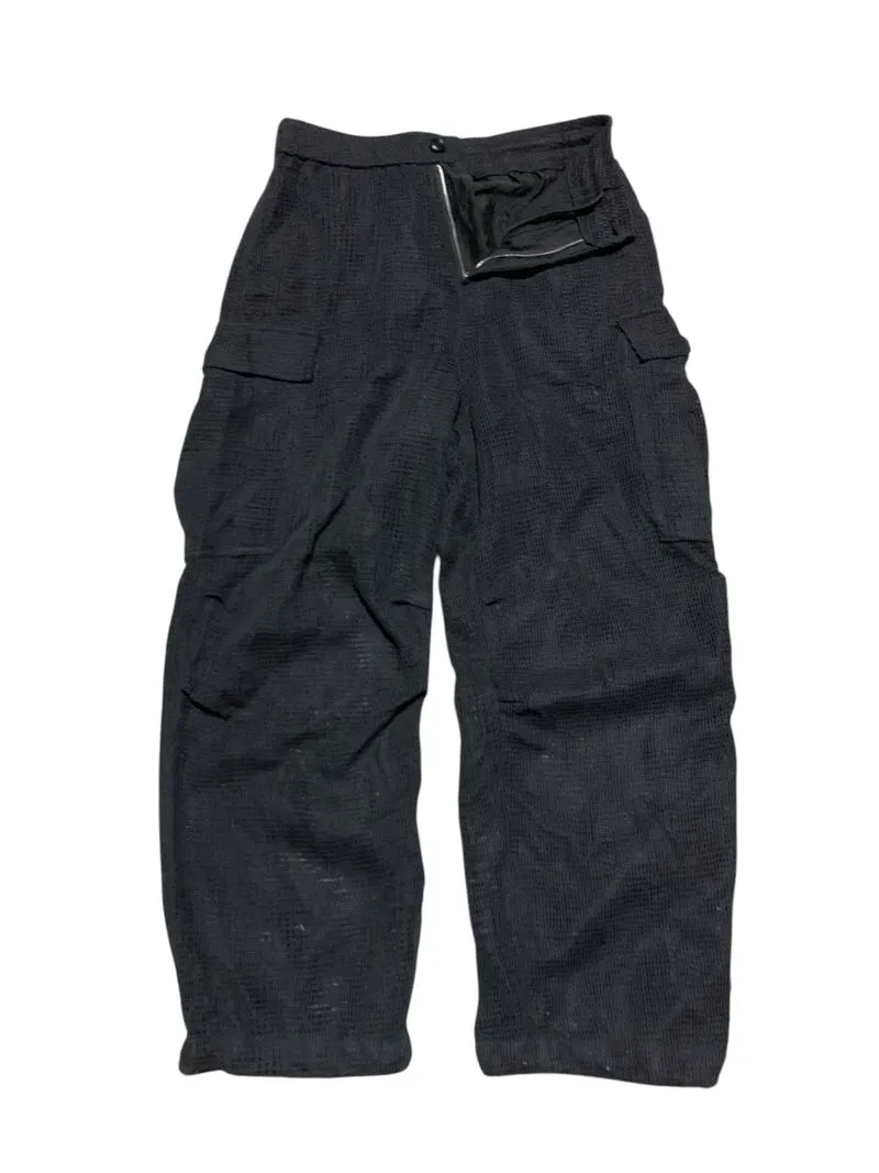 Lafudge Store Summer Crochet Cargo Pants photo 1