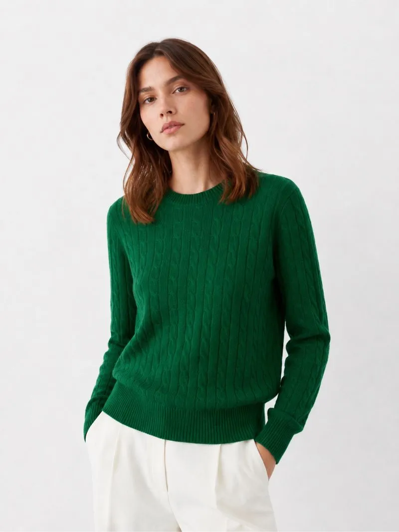 Sweater Cotton Cable Knit Massimo Dutti photo 1