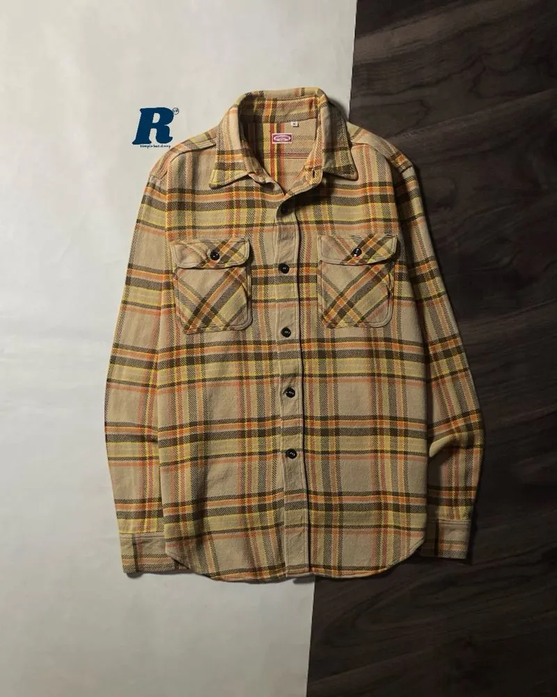Heavy Flannel Shirt BEAMS WORK JAPAN Size M photo 1