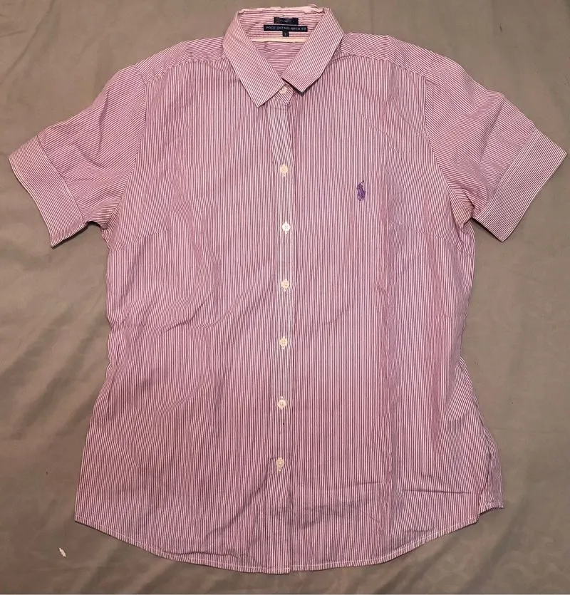 POLO ESTABLISHED 67 Purple Stripe Shirt photo 1
