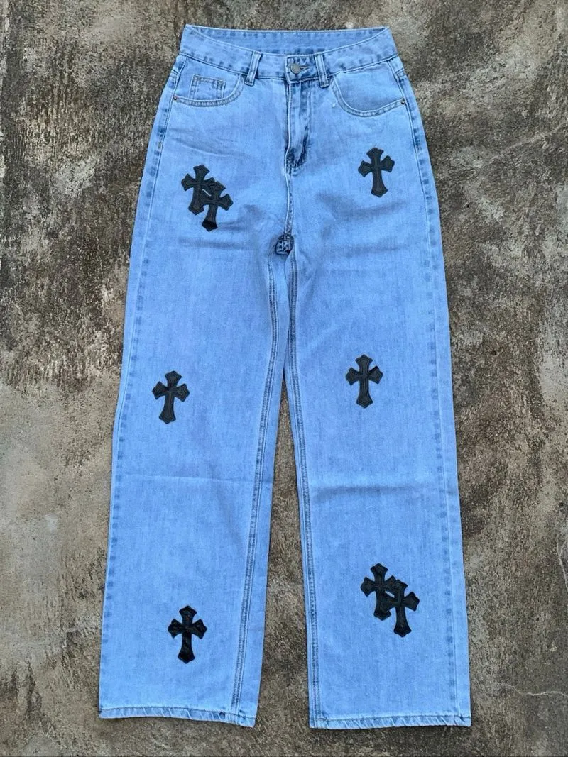 FASHION 501 LEVI’S X CHROME HEARTS JEANS  photo 1