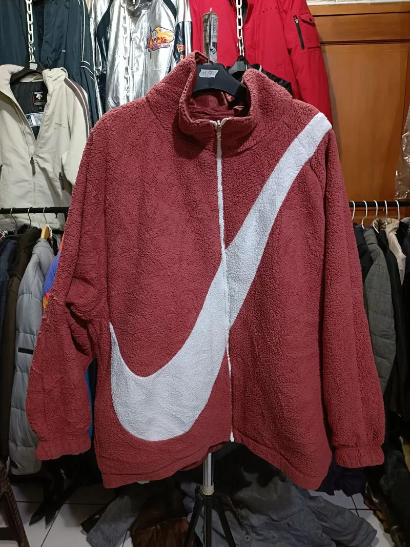 Nike Streetwear Casual Fleece Pria multicolor photo 1