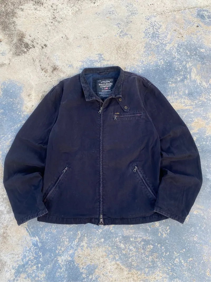 Vintage90s Polo Jeans Polo Western Harrington Jacket photo 1