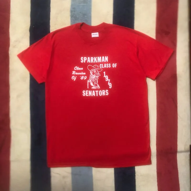 Vintage 80s Stedman SPARKMAN T-Shirt photo 1