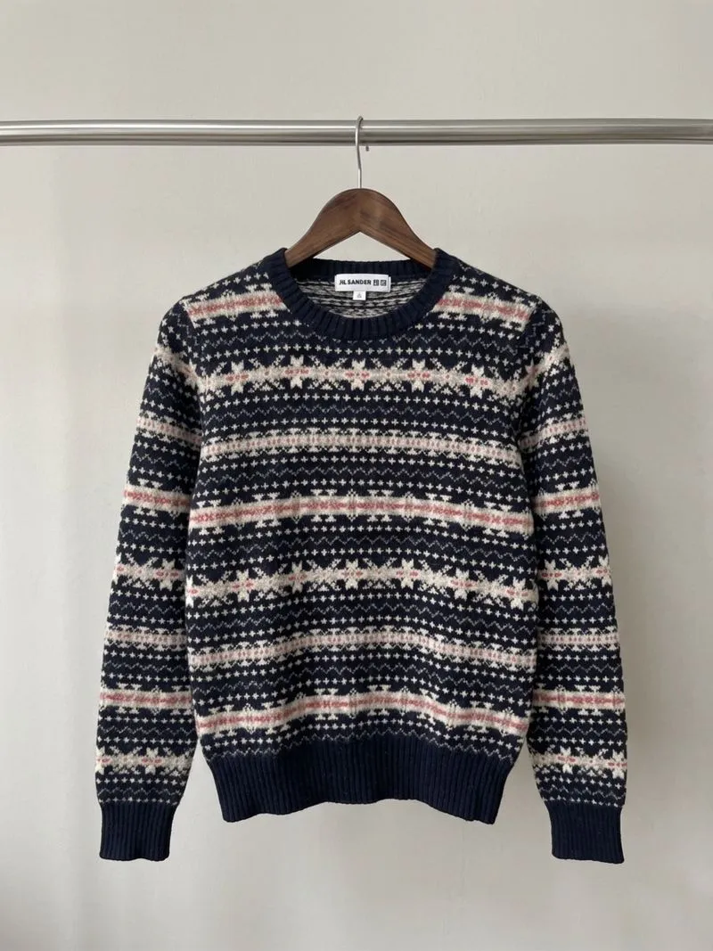 Uniqlo Vintage Knitwear Motif Sweater Rajut Unisex photo 1